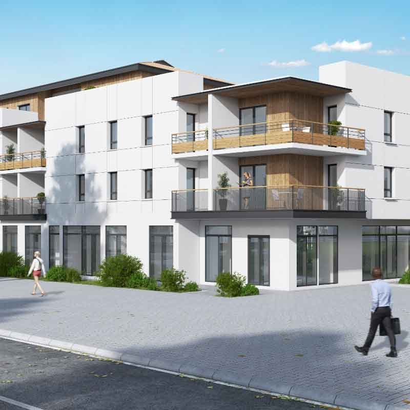 3D still rendering from a retirement community living 3d tour